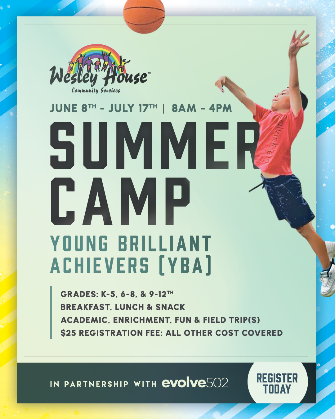 Register for YBA Summer Camp!